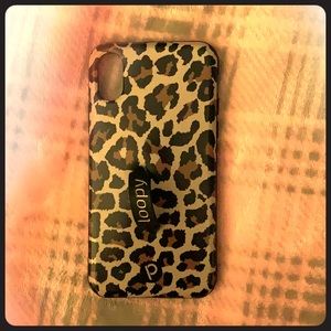Leopard Loopy Case for iPhone XS
